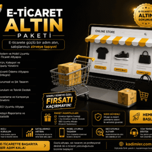 E-Ticaret Sitesi Kurulumu - Altın Paketi