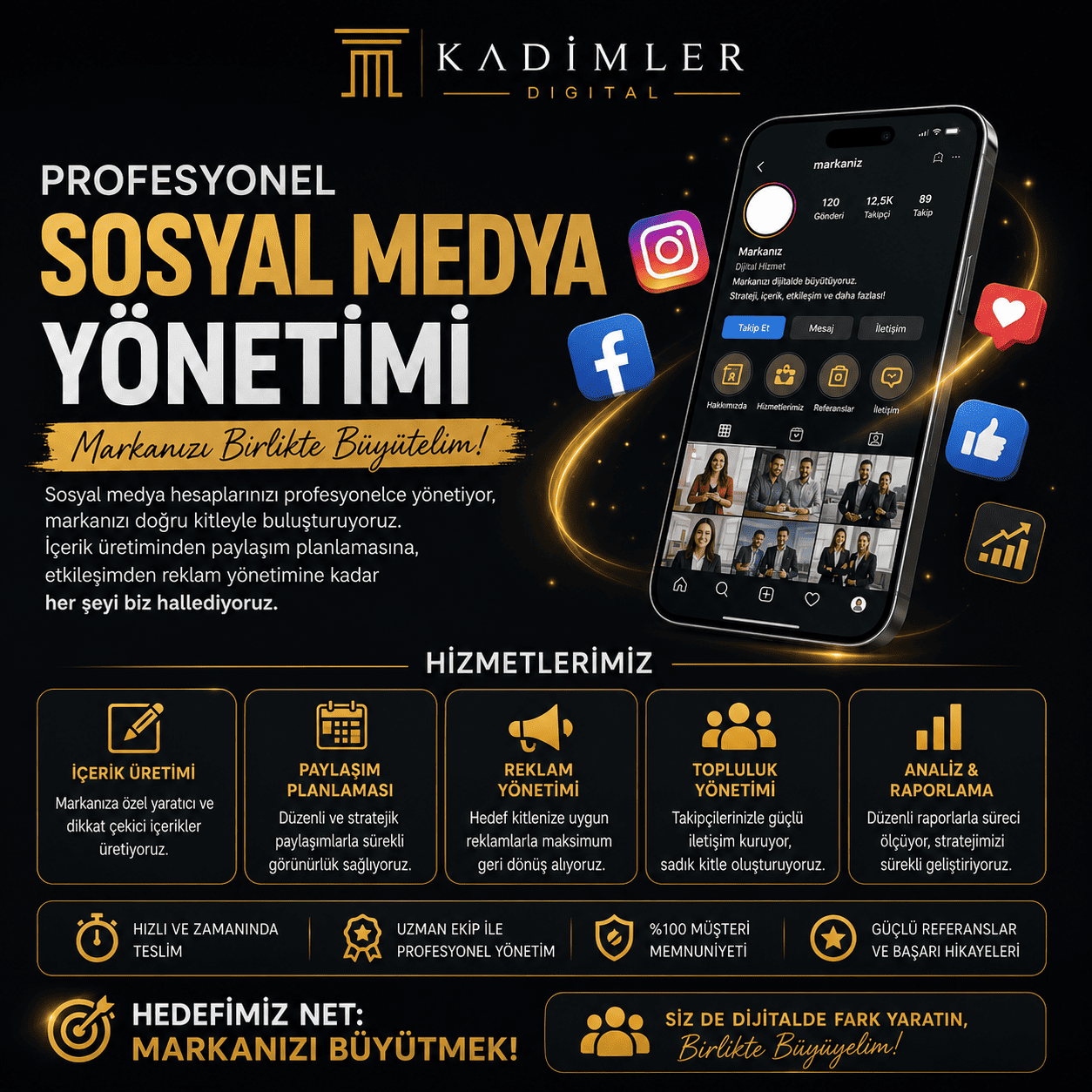 Profesyonel Sosyal Medya Yönetimi 🚀